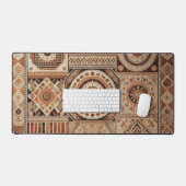 "Mat de bureau berbère de luxe - Une touche intemp (Clavier et souris)