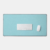 Mat de bureau bleu clair - Grand sac de souris per (Clavier et souris)