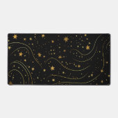 Mat de bureau céleste Gold Starry Night (Recto)