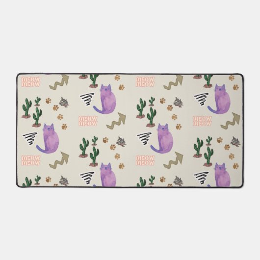 Mat de bureau Chat Kitten Meow (Recto)