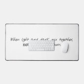 Mat De Bureau Clair Et Foncé (Clavier et souris)
