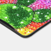 Mat de bureau - coucher de soleil du désert (Coin)