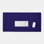 Mat de bureau couleur foncé bleu foncé (Clavier et souris)