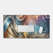 Mat de bureau d'art géométrique moderne (Clavier et souris)