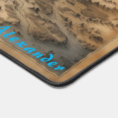 Mat de bureau de carte d'Imaginaire personnalisé (Coin)