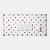 Mat de bureau de cerises (Clavier et souris)