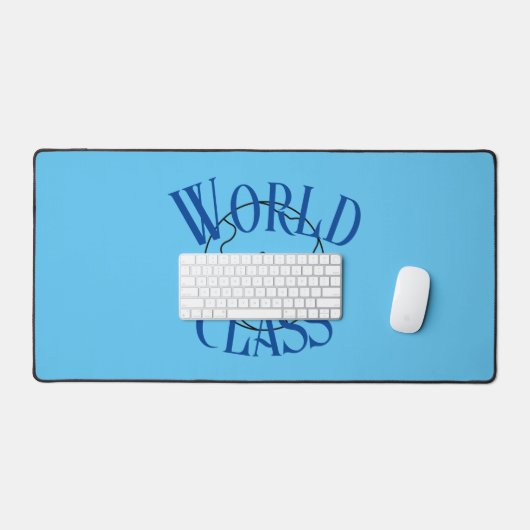 Mat de bureau de classe mondiale (Clavier et souris)