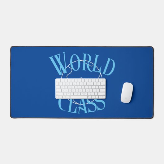 Mat de bureau de classe mondiale (Clavier et souris)