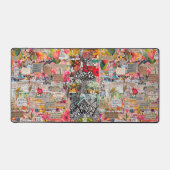 Mat de bureau de collage multimédia mixte (Recto)