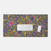 Mat de bureau de conception artistique (Clavier et souris)