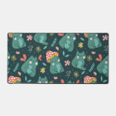 Mat de bureau de grenouille de Kawaii Whimsical (Recto)