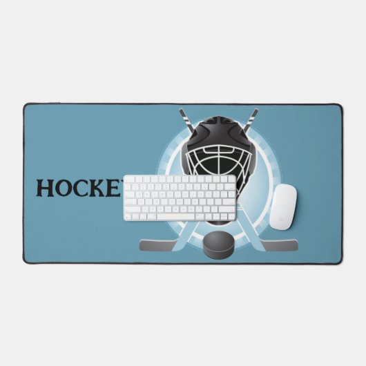 Mat de bureau de hockey (Clavier et souris)