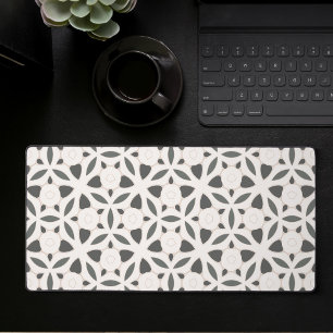 Mat De Bureau De Jeux Géométriques Abstrait Noir E