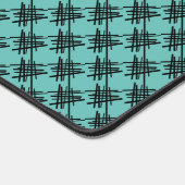 Mat de bureau de lignes rétros (Coin)