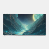 Mat de bureau de lune esthétique - Grand sac de so (Recto)