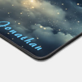 Mat de bureau de nuit étoilé personnalisé (Coin)