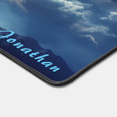 Mat de bureau de nuit étoilé personnalisé (Coin)