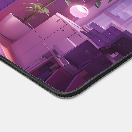 Mat de bureau de nuit Lofi Style (Coin)