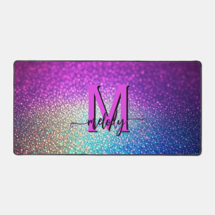 Mat de bureau de Parties scintillant holographique