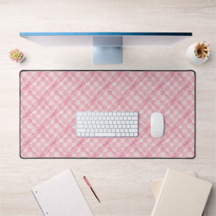 Mat de bureau de REQUÊTE ROSE - Petite échelle
