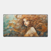 Mat de bureau de sirène, Pad de souris de sirène (Recto)