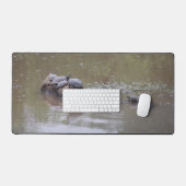 Mat de bureau de tortues (Clavier et souris)