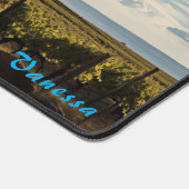 Mat de bureau de vignoble personnalisé (Coin)