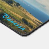 Mat de bureau de vignoble personnalisé (Coin)