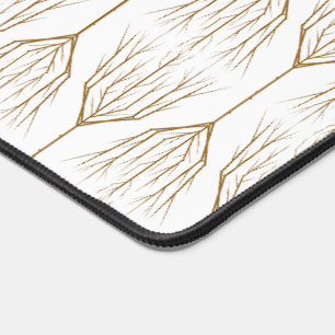 Mat de bureau des arbres d'hiver