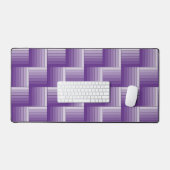 Mat de bureau - Des rayures Ombre dans votre choix (Clavier et souris)