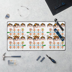 Mat de bureau différentes faces