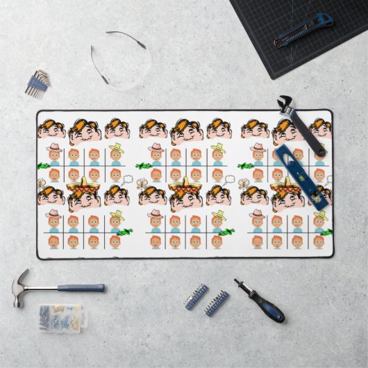 Mat de bureau différentes faces (Poste de travail)