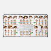 Mat de bureau différentes faces (Clavier et souris)