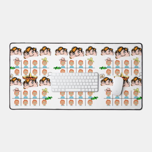 Mat de bureau différentes faces (Clavier et souris)