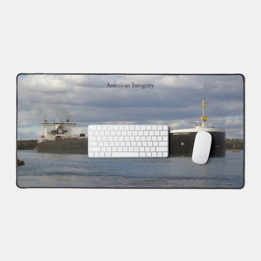 mat de bureau d'intégrité américain (Clavier et souris)