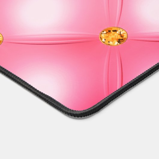 Mat de bureau doré poli rose (Coin)