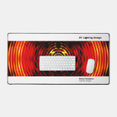 Mat de bureau du concepteur d'éclairage (Clavier et souris)