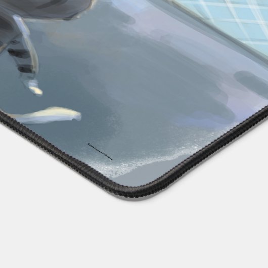 Mat de bureau du Louvre (Coin)