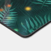 Mat de bureau en Chasseur Feuilles et points verts (Coin)