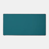 Mat de bureau en couleur solide Turquoise foncé (Recto)