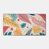 Mat de bureau Feuille Tropical sur mesure - frais (Recto)
