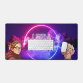 Mat de bureau futuriste LRCS (Clavier et souris)