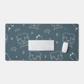 Mat de bureau Gemini Twins (Clavier et souris)