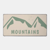 Mat de bureau Green Mountains (Recto)