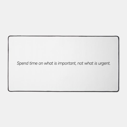 Mat de bureau important (Recto)