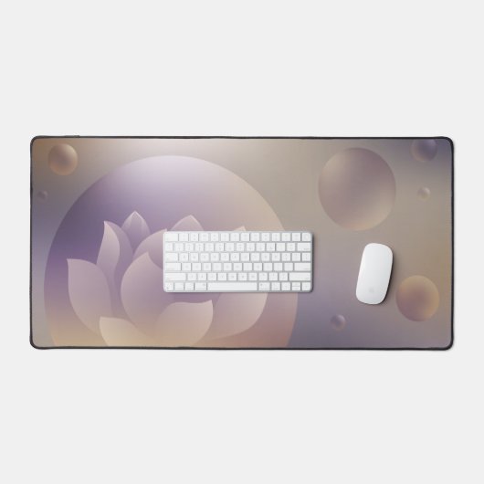 Mat de bureau Lotus fonctionnel (Clavier et souris)