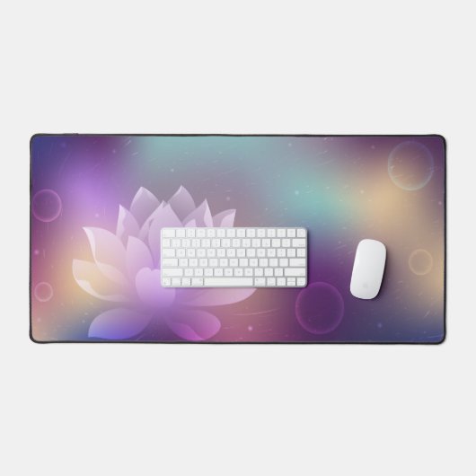 Mat de bureau Lotus fonctionnel (Clavier et souris)