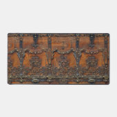 Mat de bureau médiéval en cuir rustique (Recto)