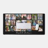 Mat de bureau moderne personnalisé de 21 photos (Clavier et souris)