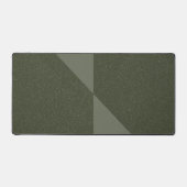 Mat de bureau Moss Green Angled Panel - Personnali (Recto)
